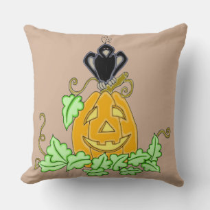 Coussin Corneille et Citrouille