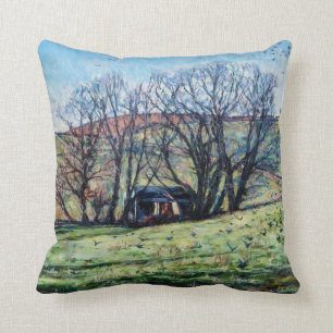 Coussin Corneilles se levant 2009