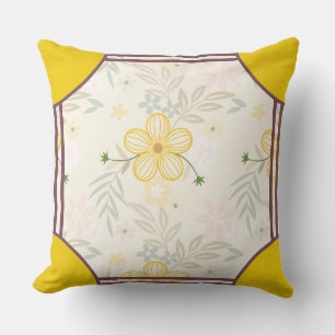 Coussin Cornerstone Blossom Olive