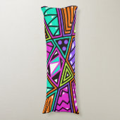 coussin corps abstrait néon (devant Vertical)