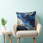 Coussin Cosmic Night Marble Abstract Cushion (Chaise)