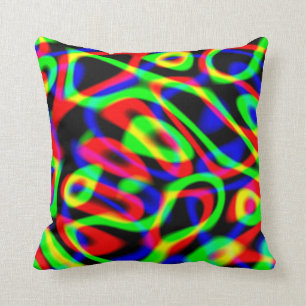 Coussin cosmique de MoJo d'Américain de ficelles