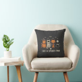 Coussin Costume de chat Halloween Spooky Paw Vector Design (Chaise)