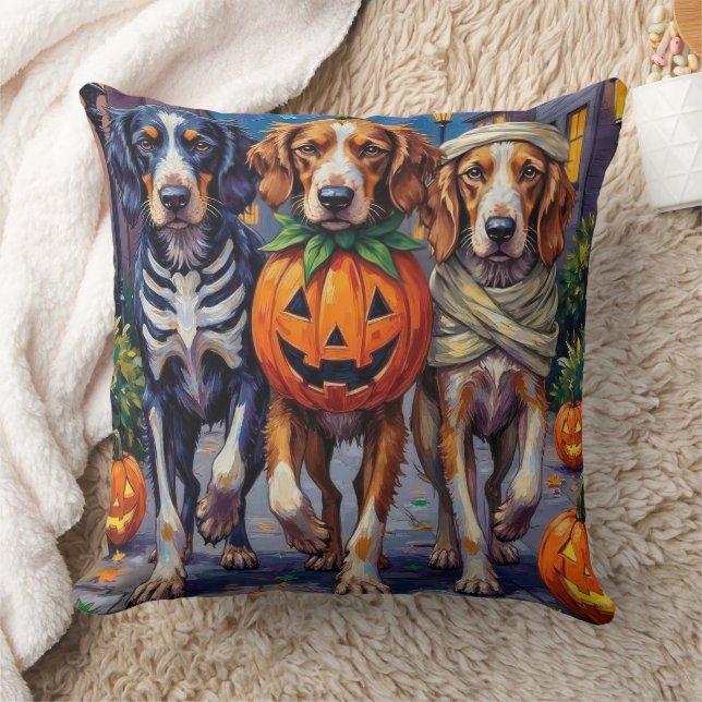 Coussin Costume d'Halloween en français ou en français (Couverture)