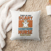 Coussin Costume d'infirmière diplômée effrayant Halloween (Couverture)