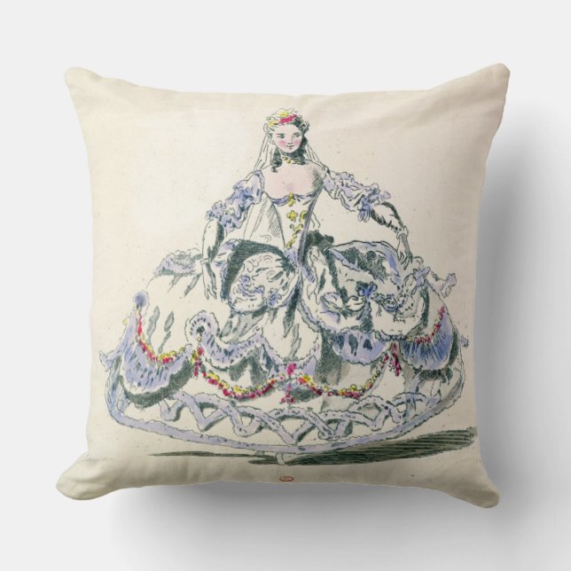 Coussin Costume d'opéra, de la collection de Plaisirs de (Recto)