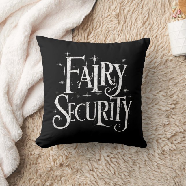 Coussin Costume drôle de sécurité fée d'Halloween  (Couverture)