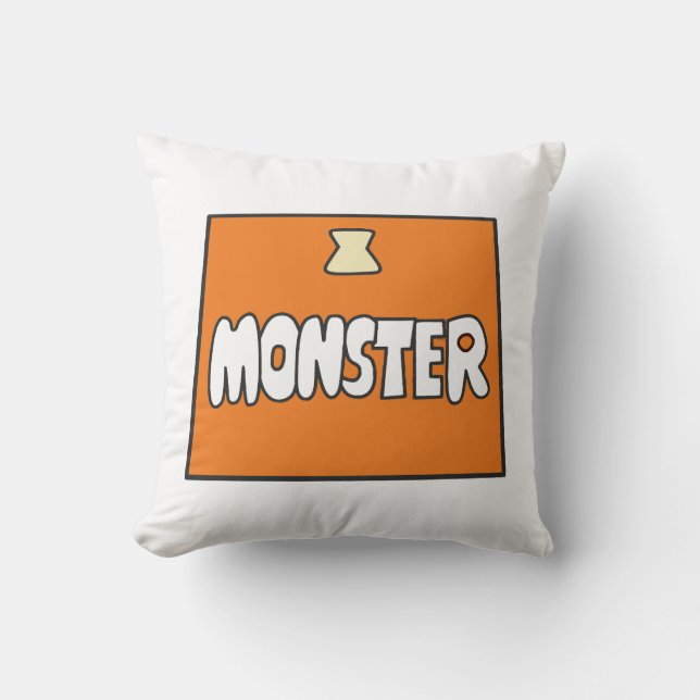 Coussin Costume Pikamee, Monstre  (Recto)