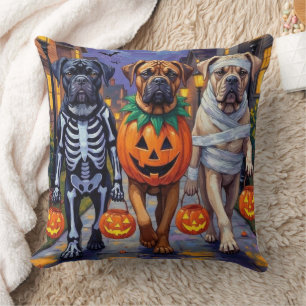 Coussin Costumes d'Halloween en bullmastiff