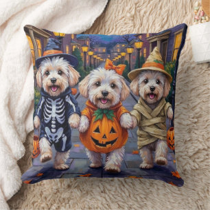 Coussin Costumes d'Halloween pour Bichon Frisé allant cher