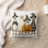 Coussin Costumes d'oie d'Halloween | Witch Ghost Pumpki (Couverture)