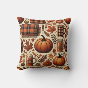 Coussin Cosy automne Plush