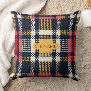 Coussin Cosy Knit Patchwork - Boho Vintage Style Automne 3