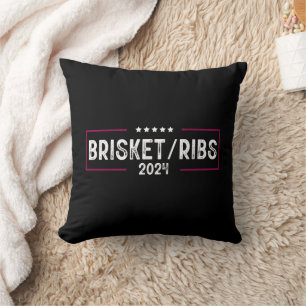 Coussin Côtes de Boeuf 2024 Barbecue Politique Élection