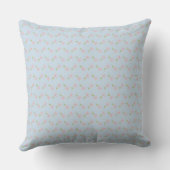 Coussin Coton bleu Ditsy Floral Nursery Cushion (Verso)