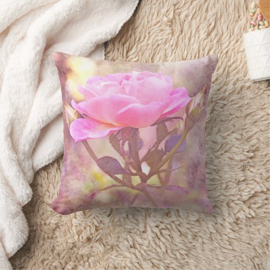Coussin Cottage Chic Rose (Couverture)