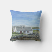 Coussin Cottage de Ballyconneely Coussin, Galway, Irlande (Recto)