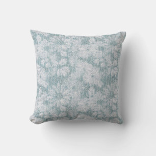Coussin Cottage de Comté Velvety Blue Daisy