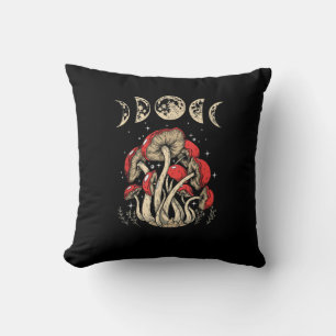 Coussin Cottagecore Champignons Académie Goblincore Esthét