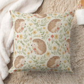 Coussin Cottagecore Hedgehog (Couverture)