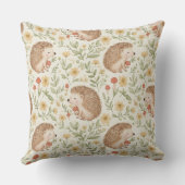 Coussin Cottagecore Hedgehog (Verso)