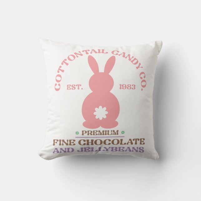 Coussin Cottontail Candy Co (Recto)