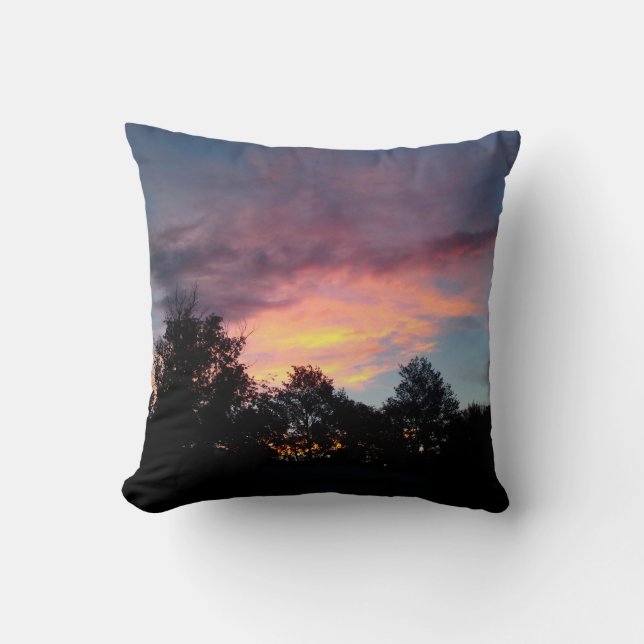 Coussin coucher de soleil (Recto)