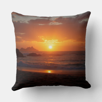 Coussin coucher de soleil