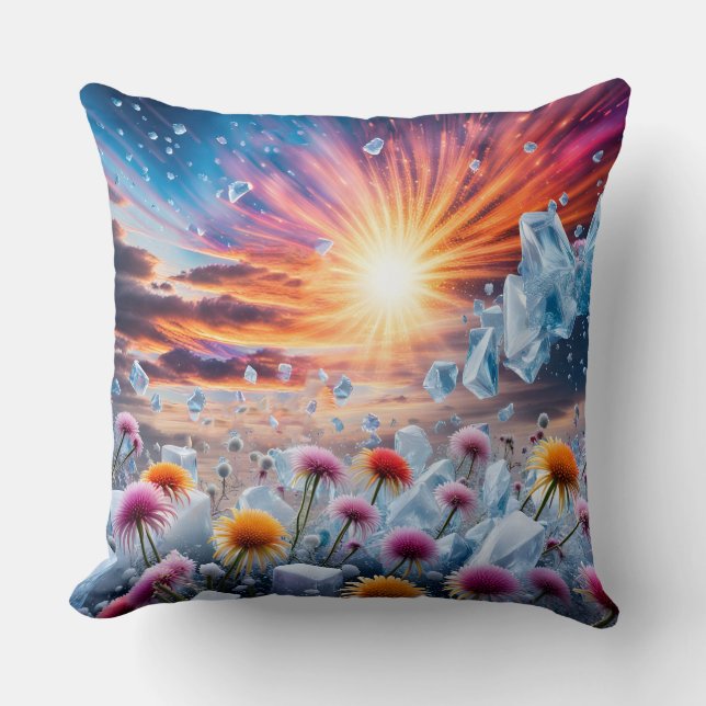 Coussin Coucher de soleil (Recto)