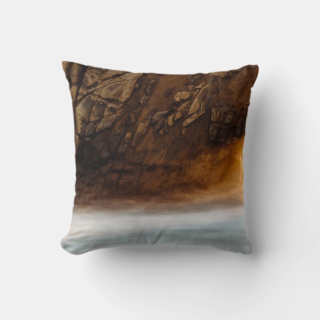 COUSSIN COUCHER DE SOLEIL À KEYHOLE ARCH, PLAGE DE PFEIFFE (Recto)