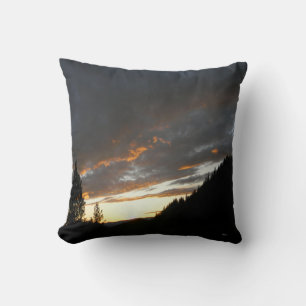 Coussin Coucher de soleil doré..