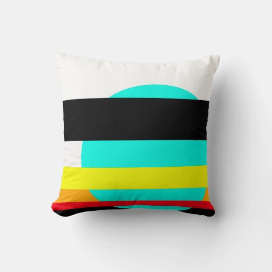 Coussin Coucher de soleil martien (Recto)
