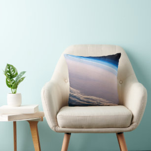 Coussin Coucher De Soleil Orbital Au Large De La Côte De C