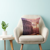Coussin Coucher de soleil sur le Colisée de Rome à Rome (Chaise)