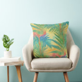 Coussin Coucher de soleil tropical chaud (Chaise)