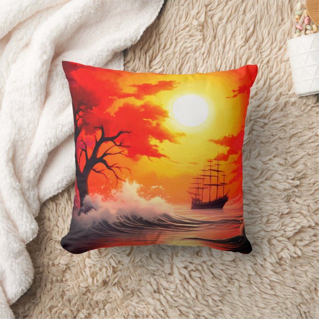 Coussin Coucher du soleil (Couverture)