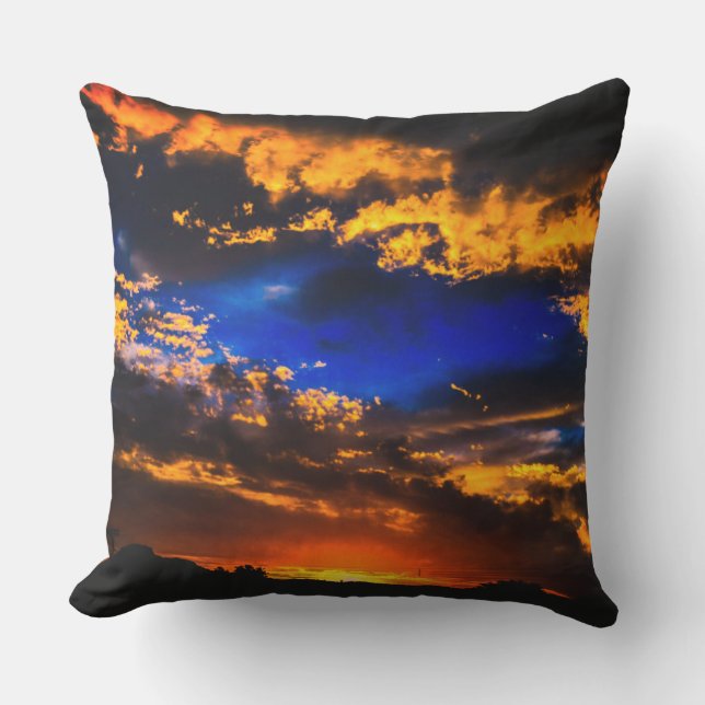 Coussin Coucher du soleil (Recto)