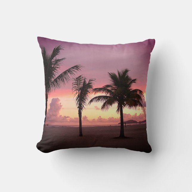 Coussin Coucher du soleil (Recto)