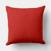 Coussin Coucher du soleil bleu rouge (Verso)
