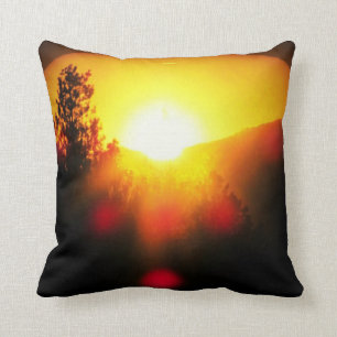 Coussin Coucher du soleil de supernova