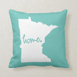 Coussin Couleur à la maison de coutume du Minnesota