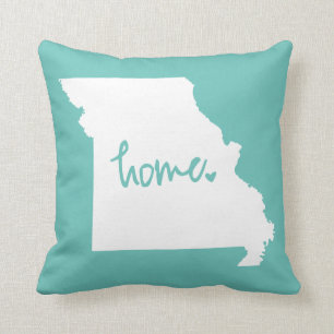 Coussin Couleur à la maison de coutume du Missouri