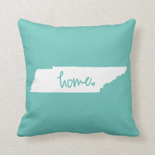 Coussin Couleur à la maison de coutume du Tennessee
