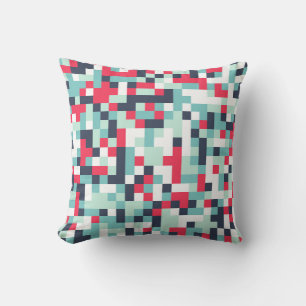 Coussin Couleur Arrière - plan demi-ton. Tex multicolore A