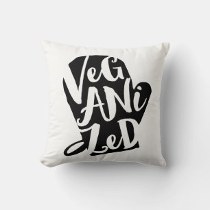 Coussin Couleur Arrière - plan végétal veganisé