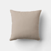 Coussin Couleur bloc mocha (Verso)