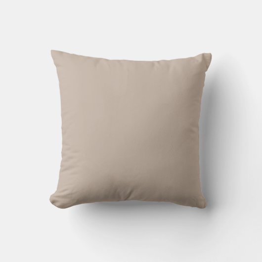 Coussin Couleur bloc mocha (Recto)