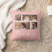 Coussin Couleur de fond modifiable Cette photo de collage  (Couverture)