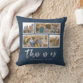 Coussin Couleur de fond modifiable Cette photo est collage (Couverture)