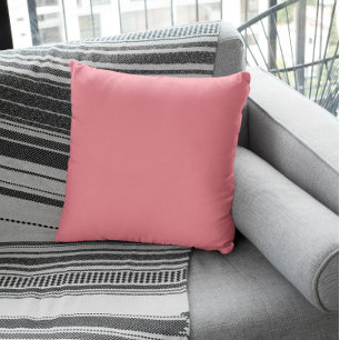 Coussin Couleur de tendance - Rose pastèque